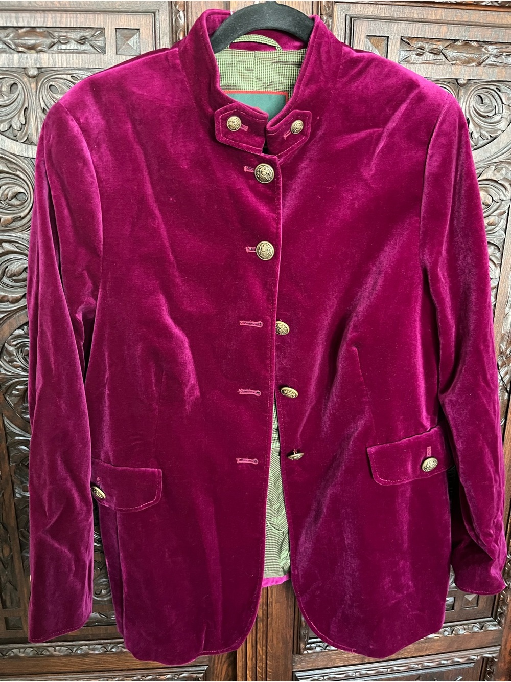 Velvet Jacket from Germany, XL